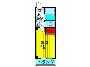 メゾン・コライユの物件間取画像